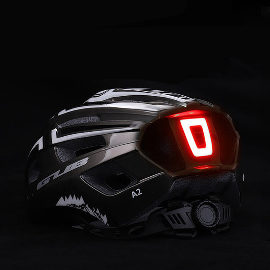 Luz trasera para casco de bicicleta recargable por USB - LED de seguridad